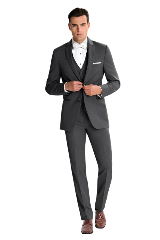 Michael Kors Steel Grey Wedding Suit Rental.
