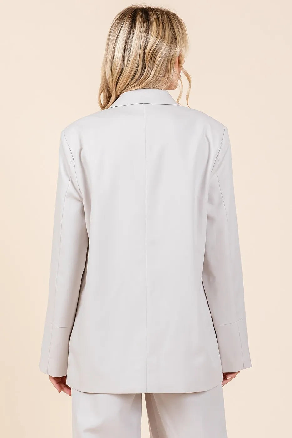 Boyfriend Fit Blazer Jacket.