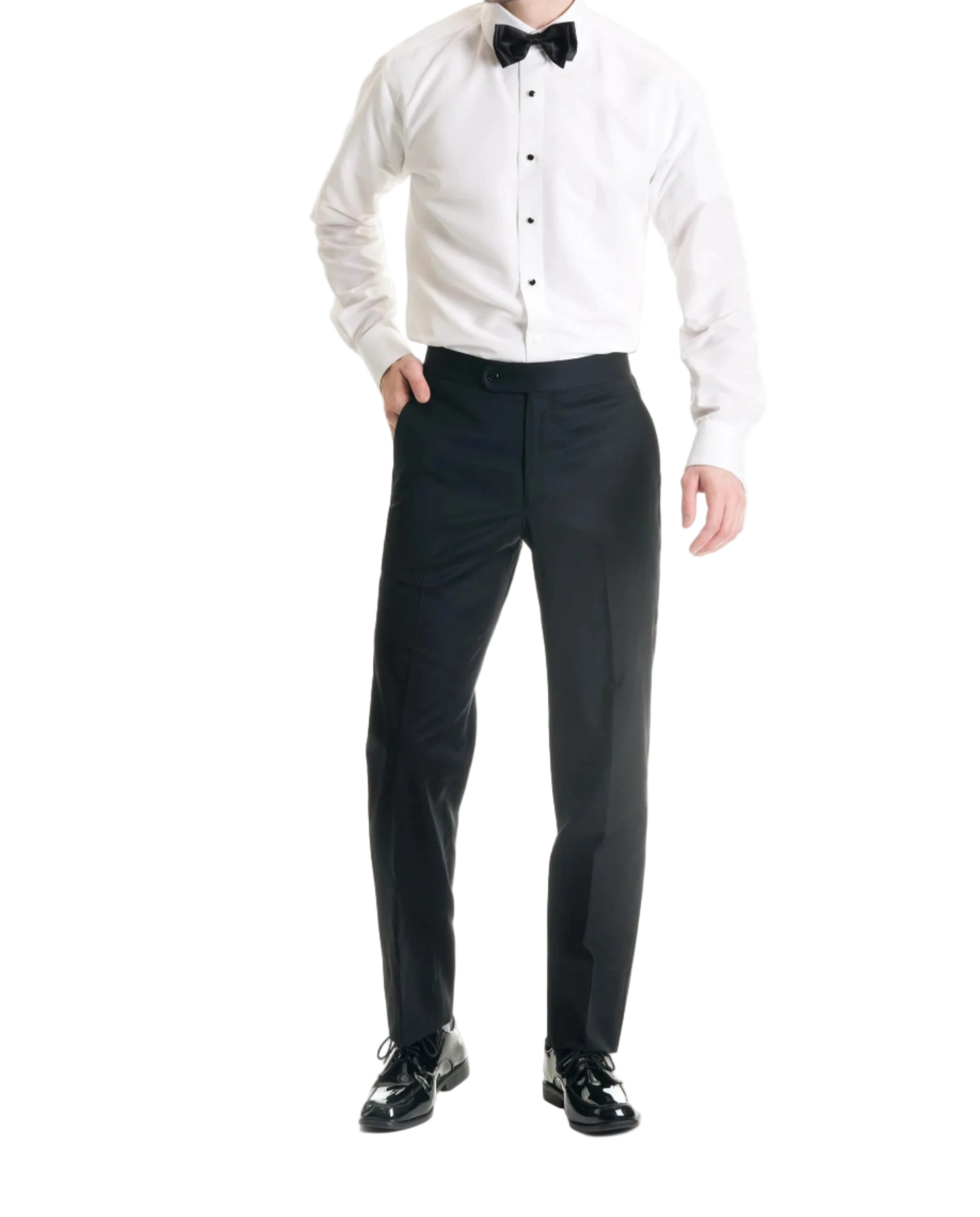 Black Slim Fit Tuxedo Pant Tampa Suitable Collection