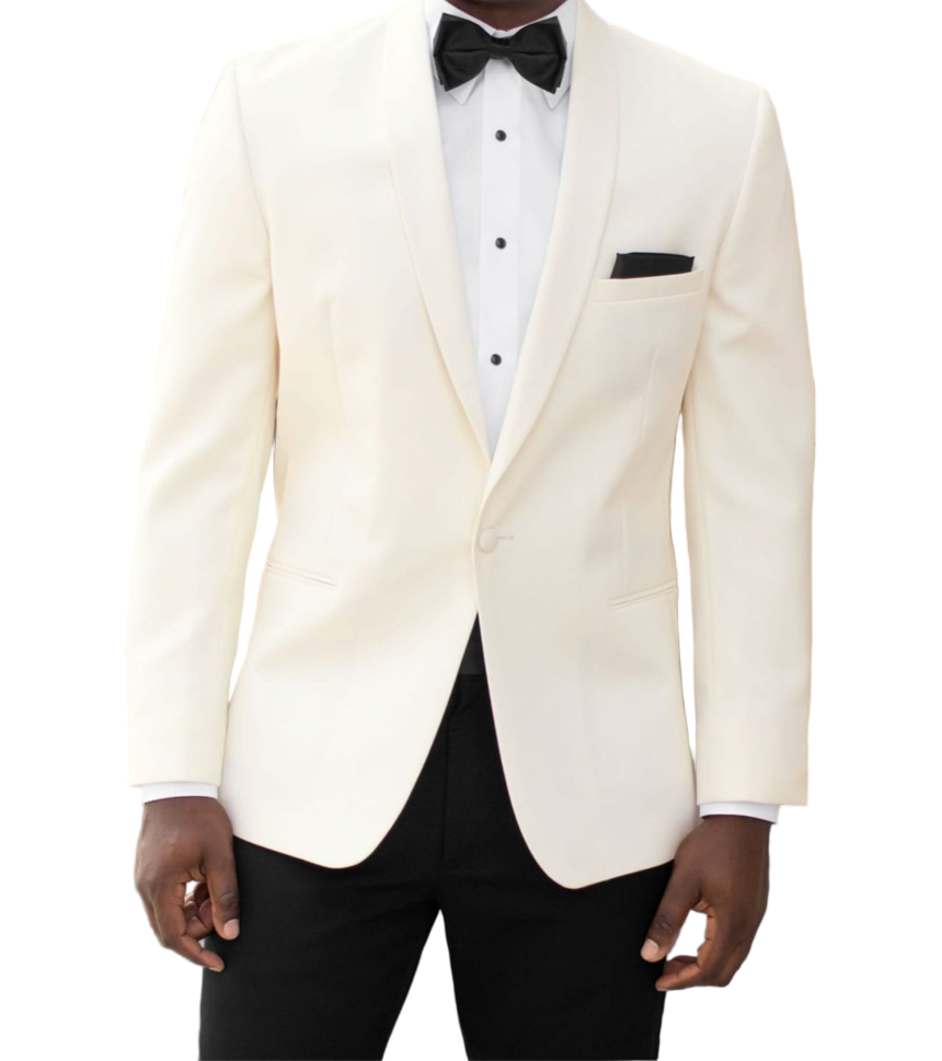 Ivory Shawl Lapel Tuxedo Rental