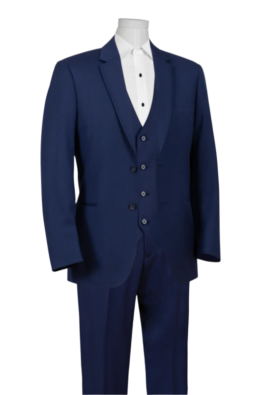 Michael Kors Blue Performance Wedding Suit.