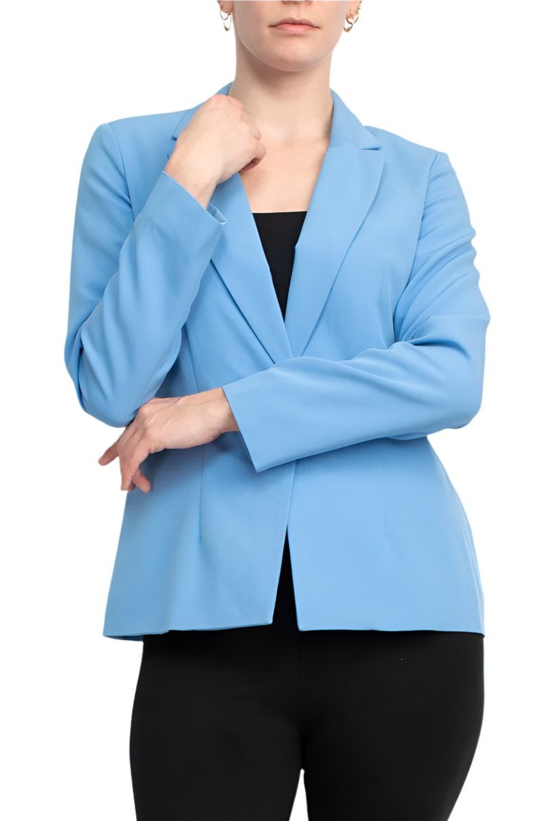 Nanette Lepore Notch Lapel Nolita Stretch Blazer-0