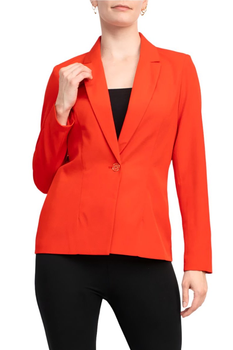 Nanette Lepore Notch Lapel Nolita Stretch Blazer-3