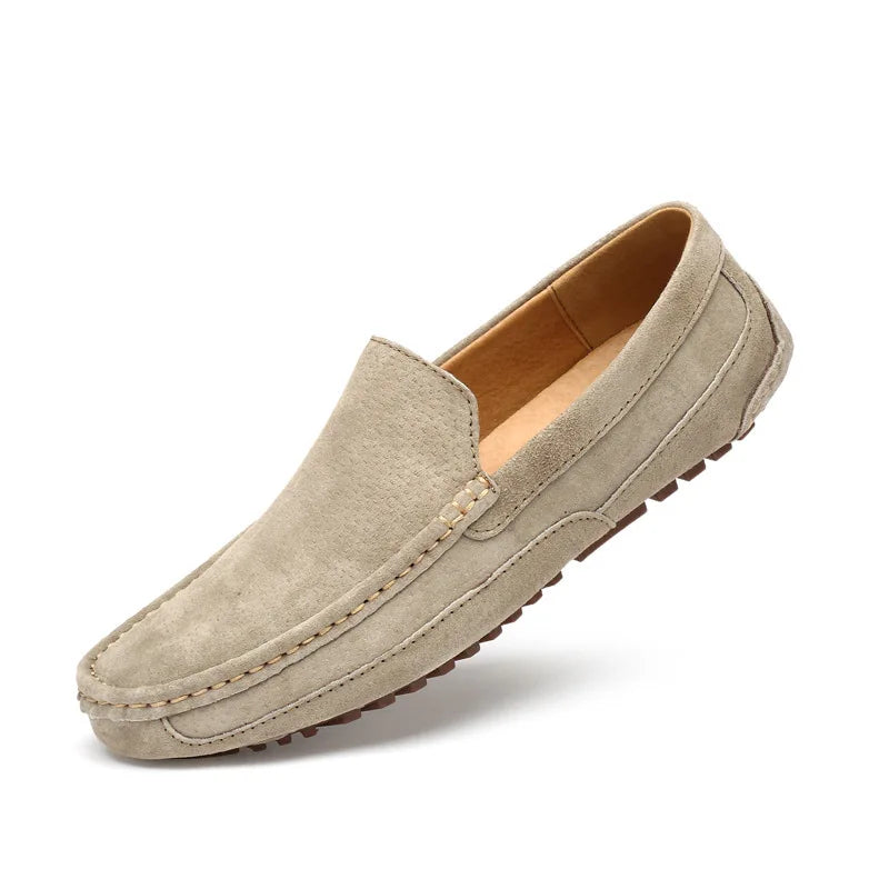 Suede Leather Man Loafers