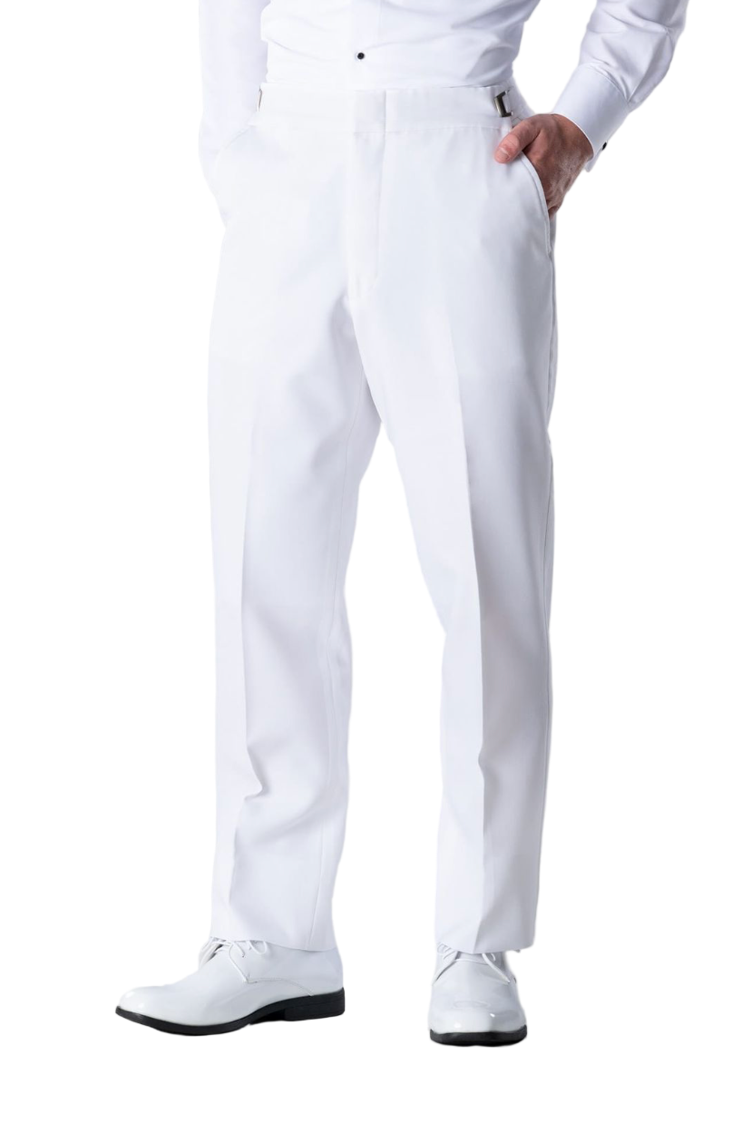 White Tuxedo Pants Rental