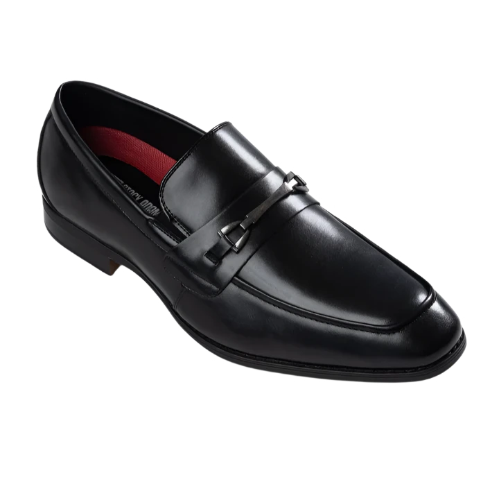 Black Slip on Dress Shoe.