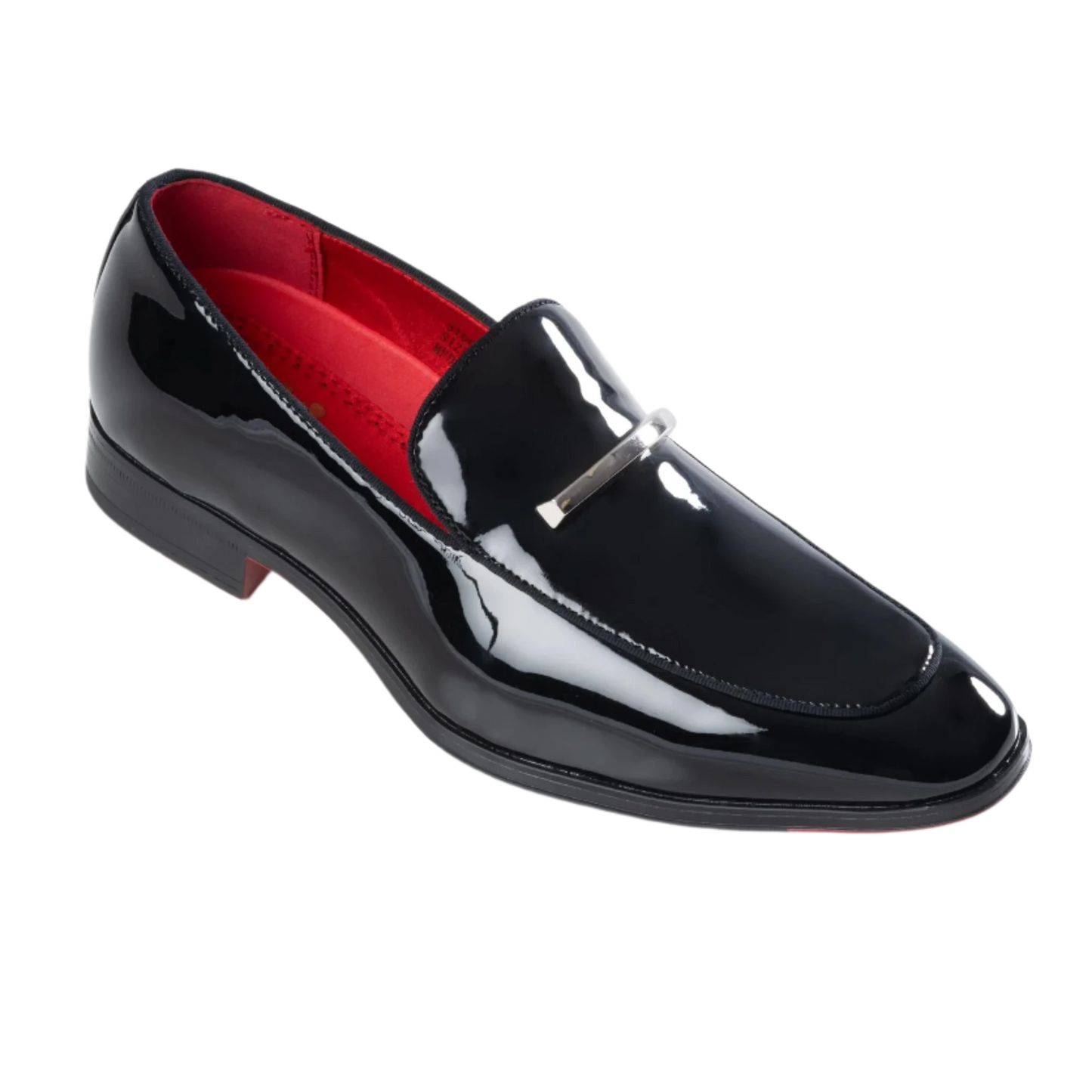 Black Leather Loafer.