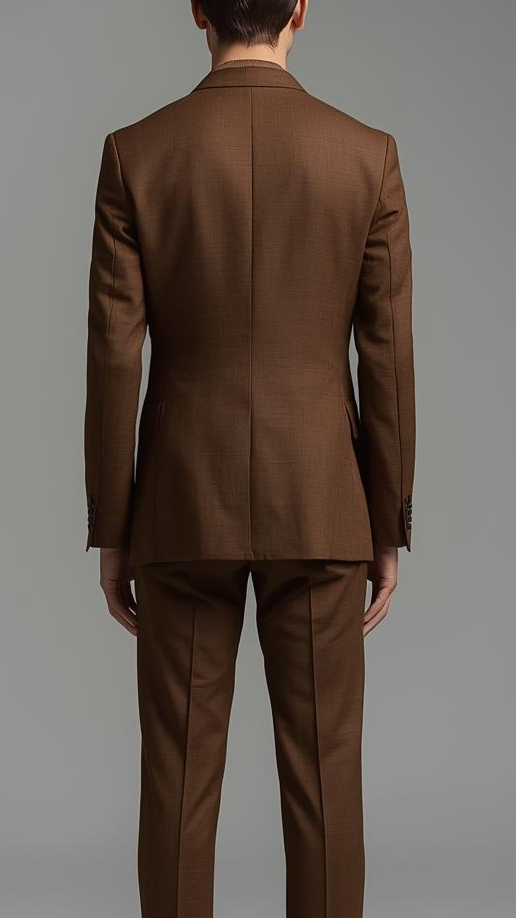 Signature Custom Brown Suit.