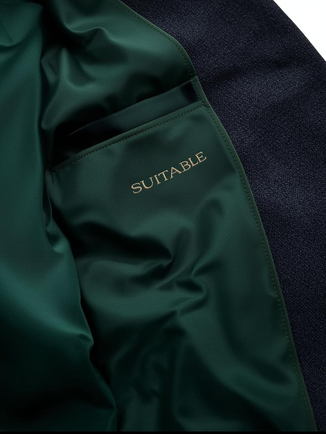 Signature Custom Forest Green Suit.