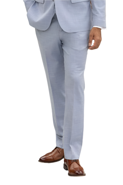 Oxford Blue Men's Stretch Wedding Suit