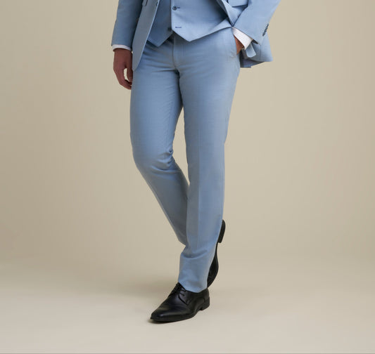 Light Blue Suit Pant (Hamilton) - Suitable Collection