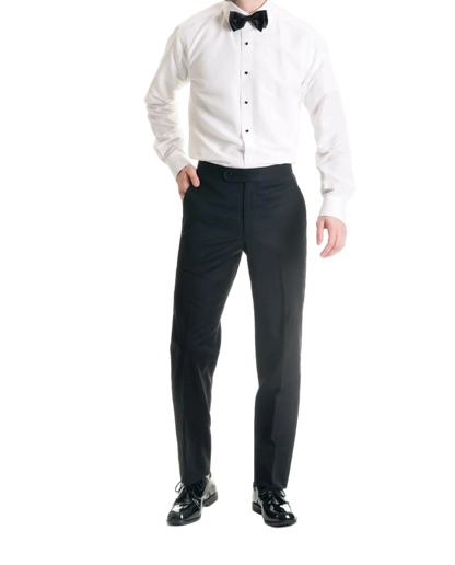 Black Slim Fit Tuxedo Pant Tampa Suitable Collection