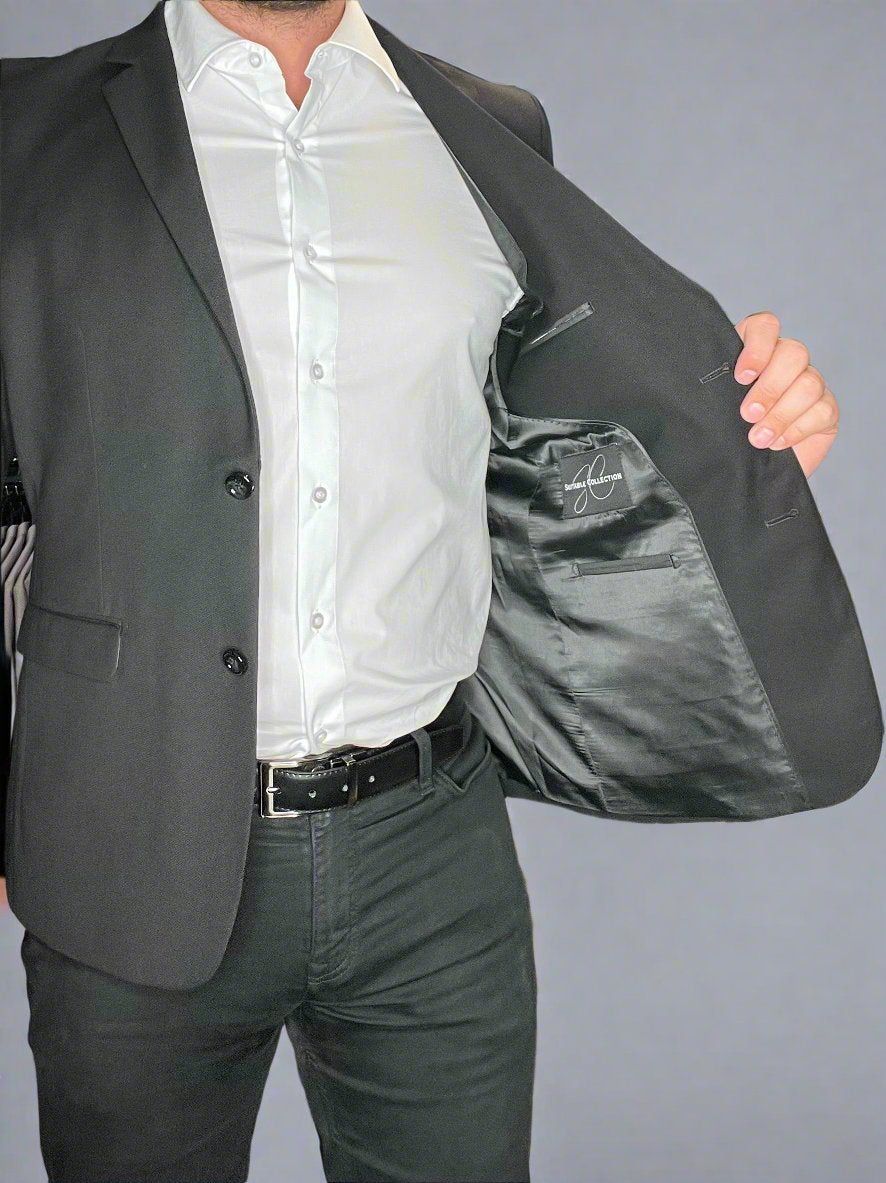 Black Suit Inside Tag