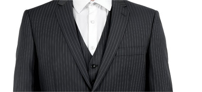 Men's Pin Stripe Suit Set.