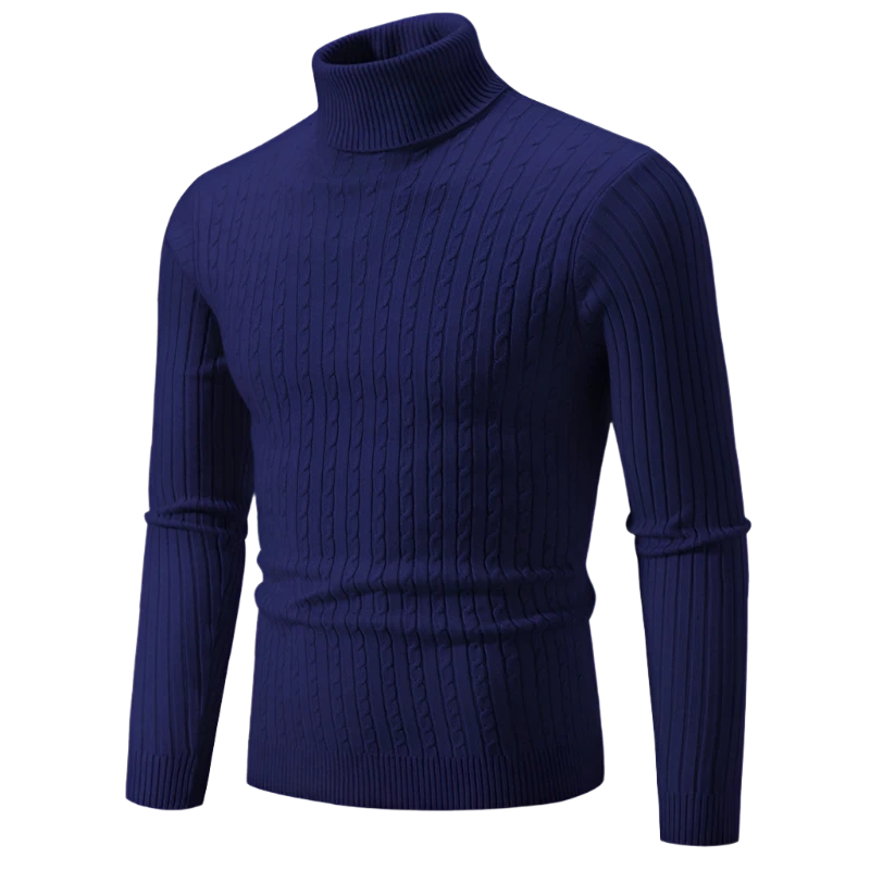 Blue Turtle Neck