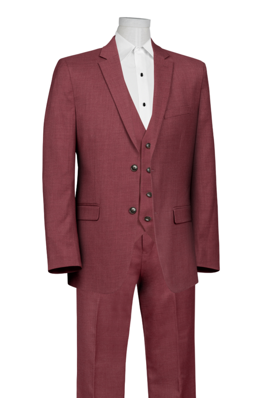 Brick Red Suit Rental.