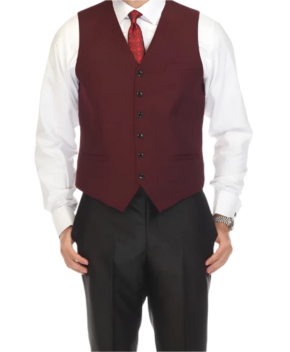 Burgundy Vest