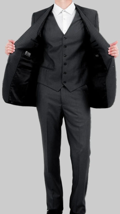 Men's Pin Stripe Suit Set.