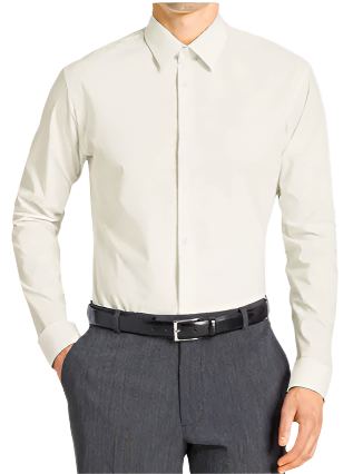 Cream Dress Shirt