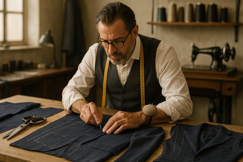 Custom Bespoke Suit Premium Fabrics Tampa