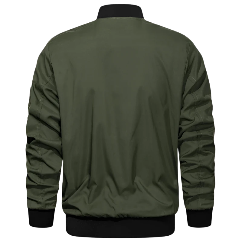 Green Bomber Jacket