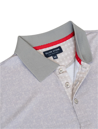 Men's Fashion Polo Grey.