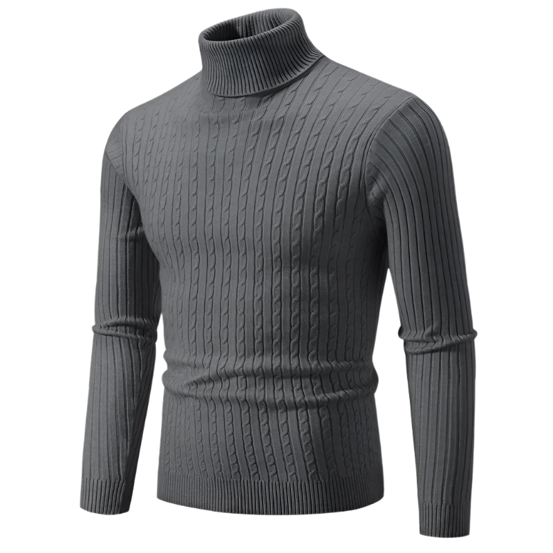 Grey Turtle Neck