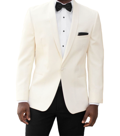 Ivory Shawl Lapel Tuxedo Rental