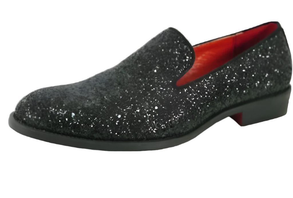 Mens_Black_Glitter_Loafer