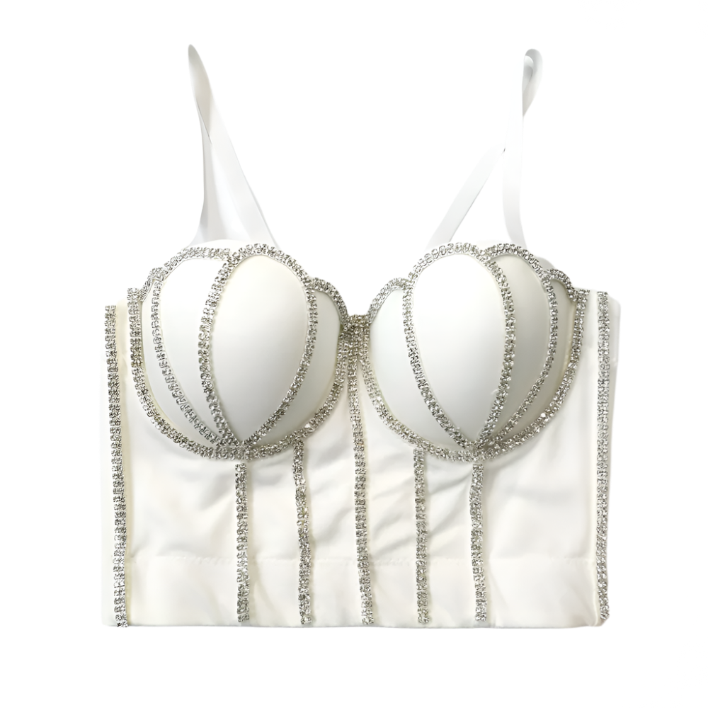 Rhinestone corset 2
