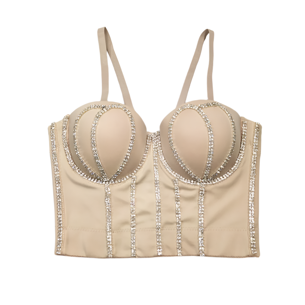 Rhinestone corset 5