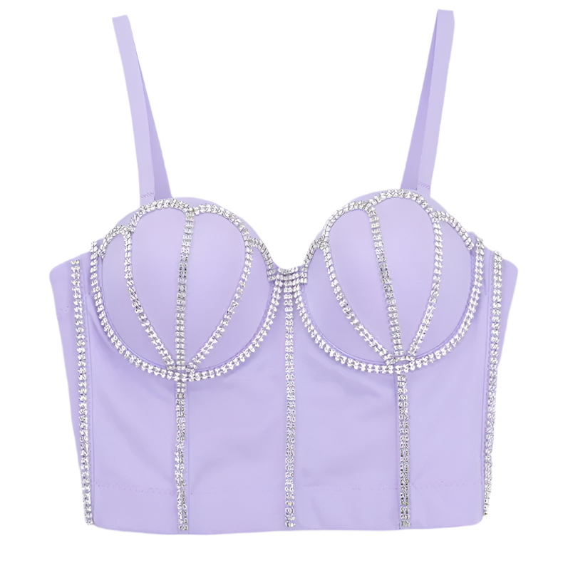 Rhinestone corset 6