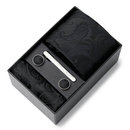 Men's Necktie Cufflinks Men Gift Box Set | Suitable Collection