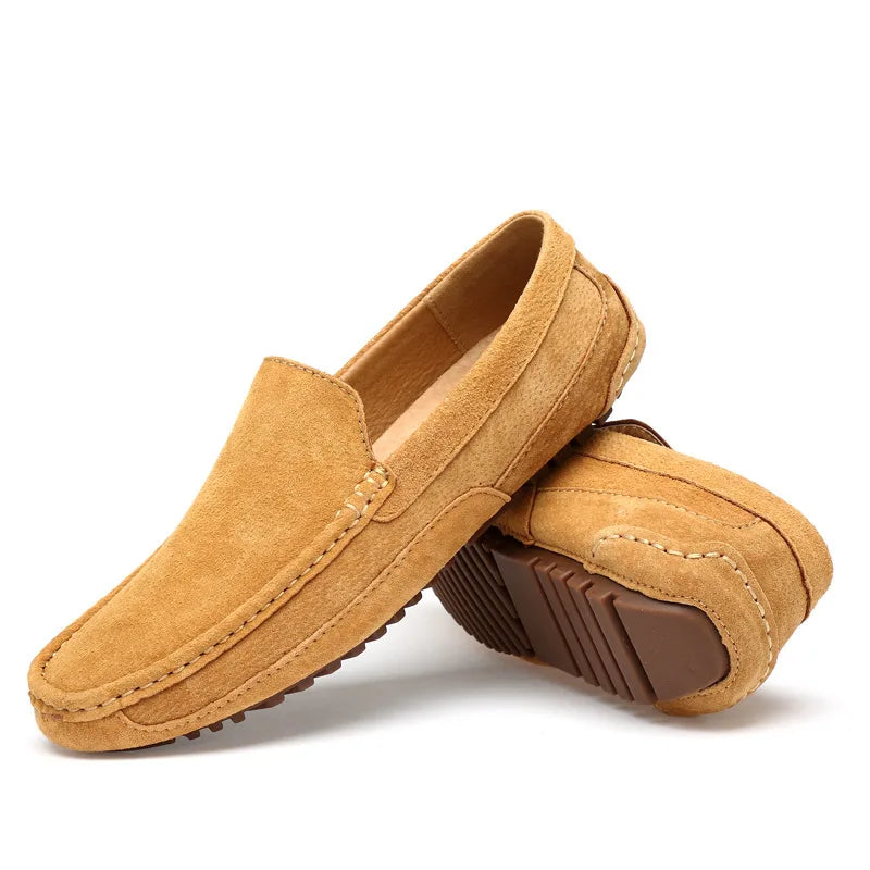 Suede Leather Man Loafers