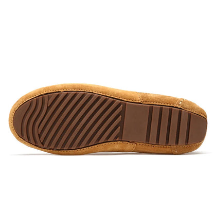 Suede Leather Man Loafers - Suitable Collection