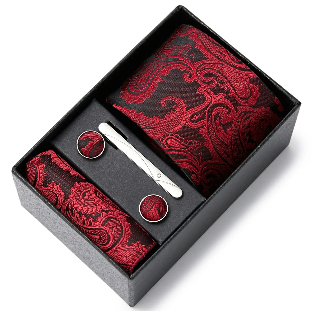 Men's Necktie Cufflinks Men Gift Box Set | Suitable Collection