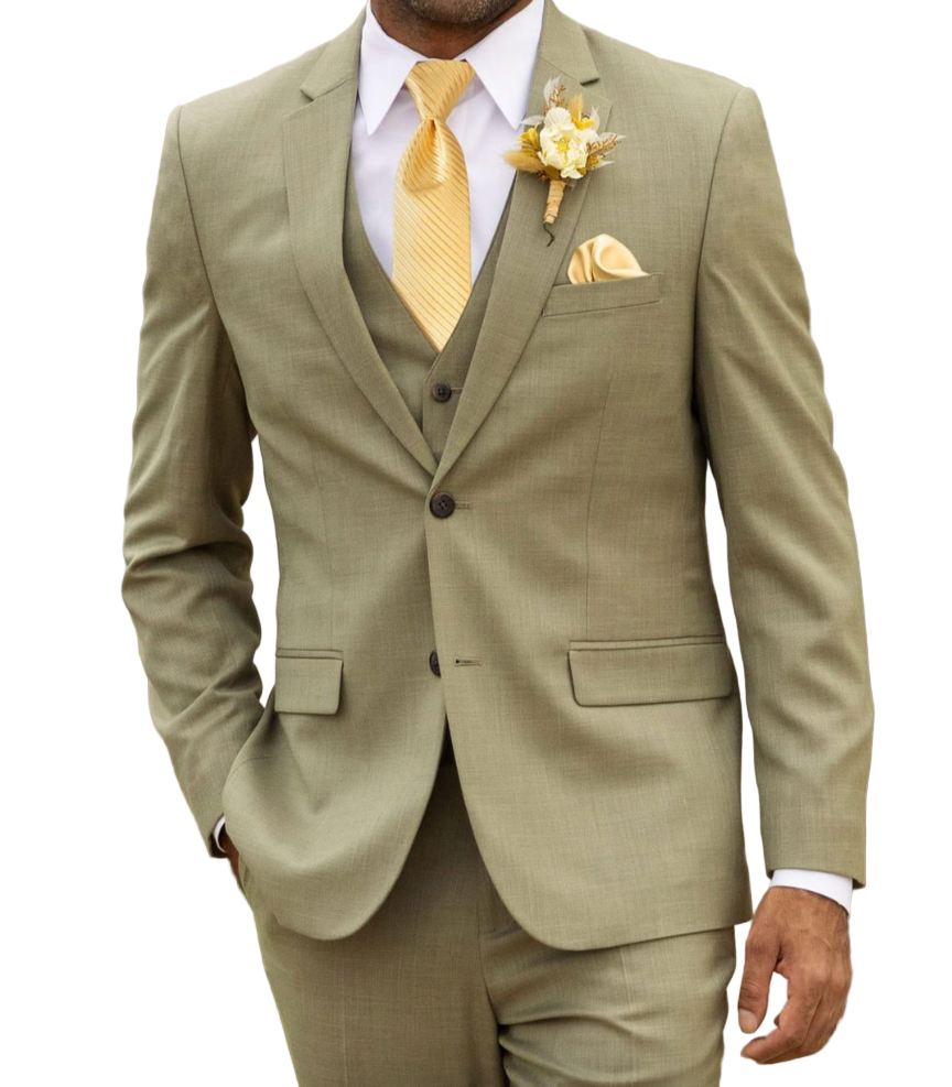 Sage Green Suit Rental.