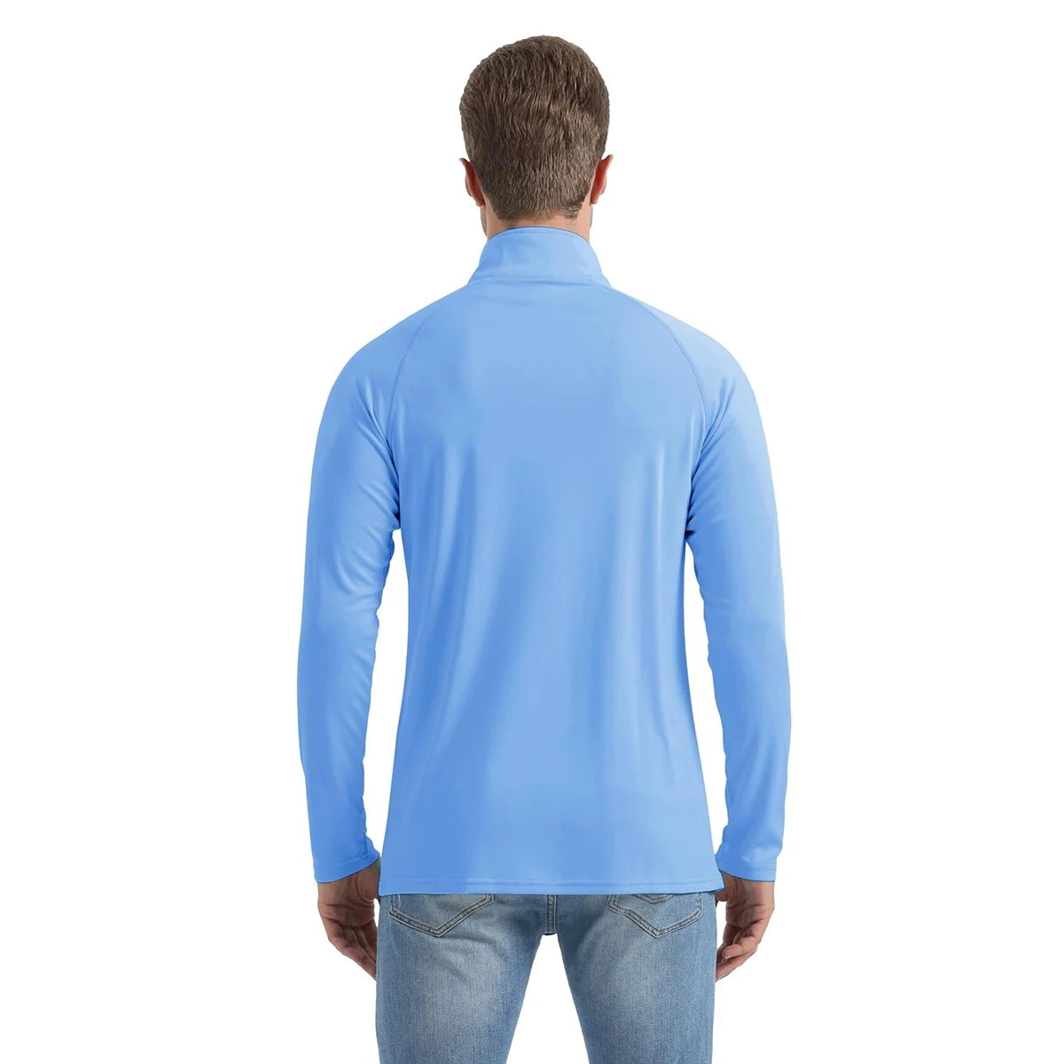 Men's Quick Dri Quarter-Zip Pull Over