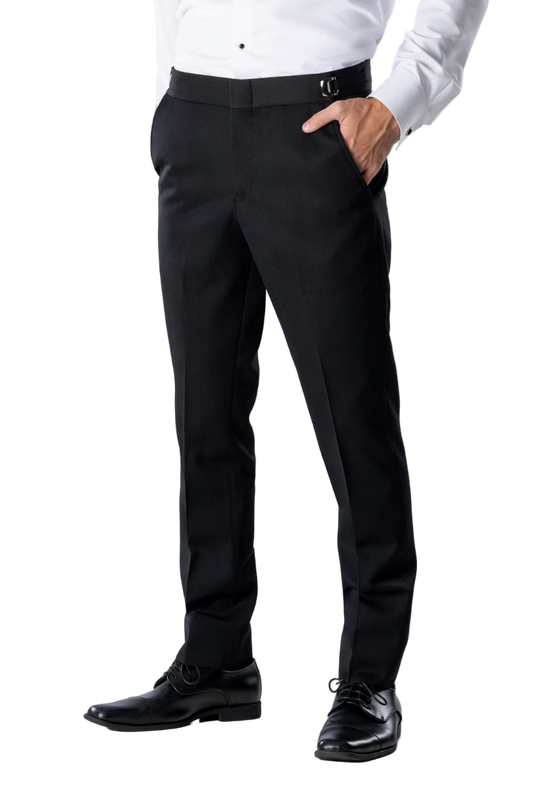 Slim Black Tuxedo Pant Rental