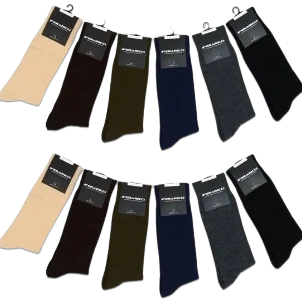 Color Assorted Poly Socks