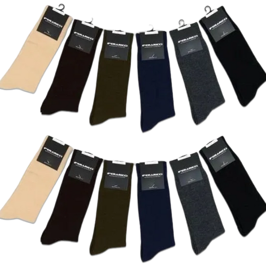 Color Assorted Poly Socks