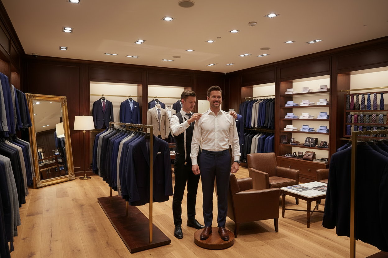 Suit Measurements in store