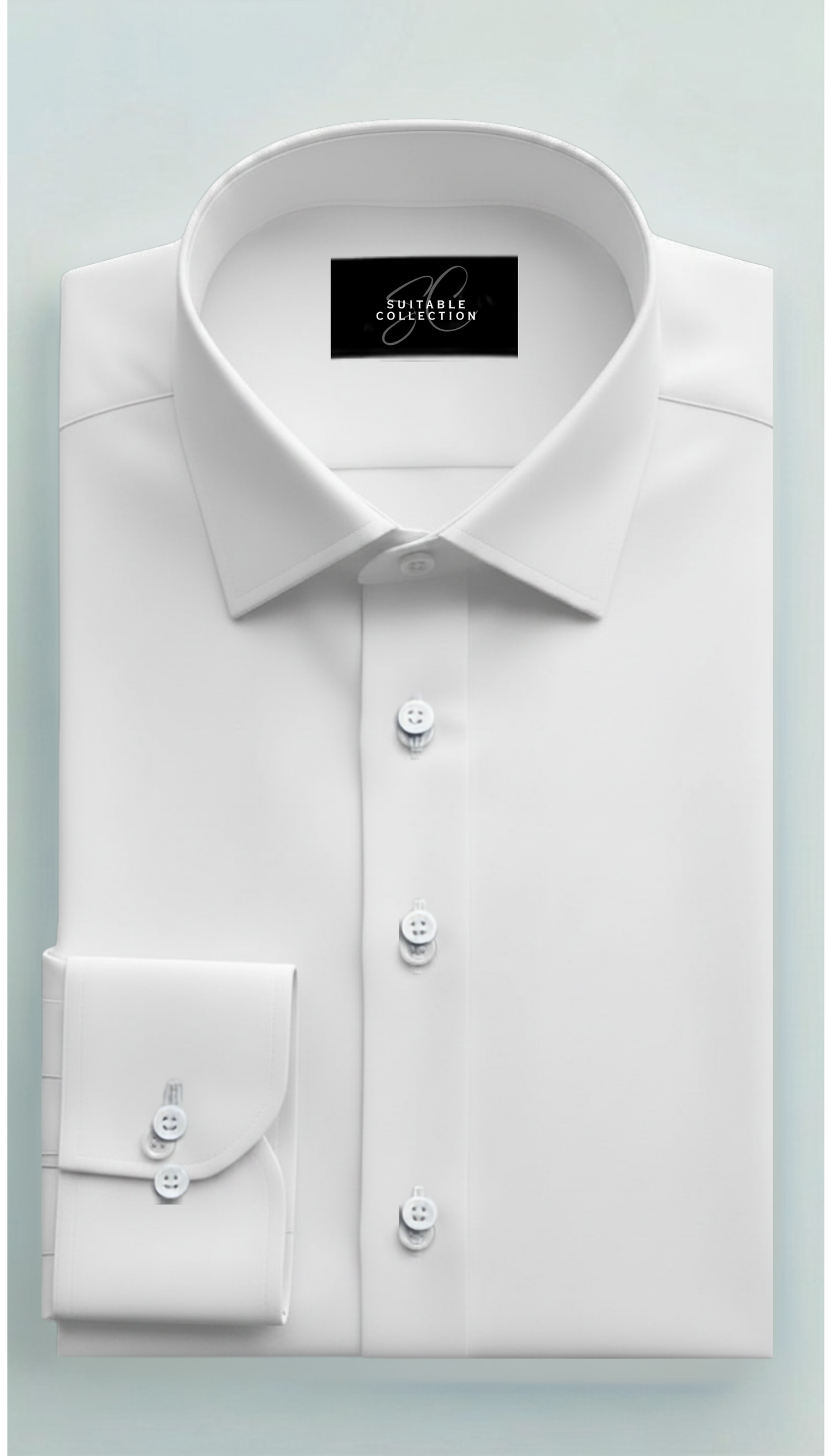 White Custom Dress Shirt