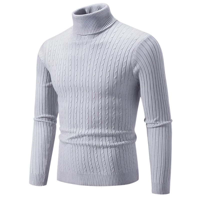 White Turtle Neck 