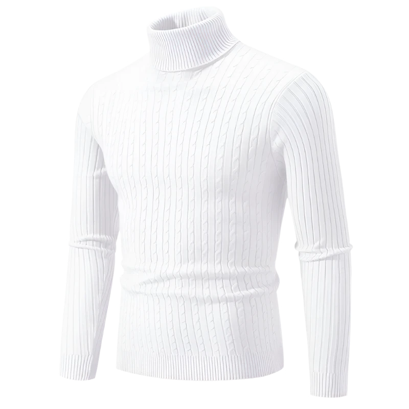 White Turtle neck 2