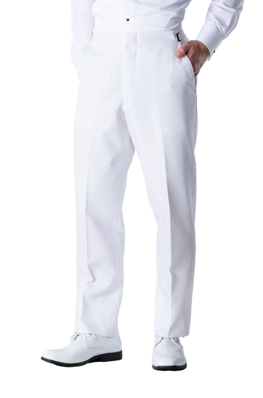 White Tuxedo Pants Rental
