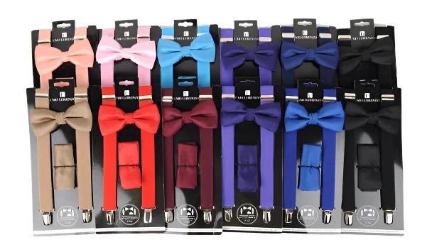 all colors suspenders
