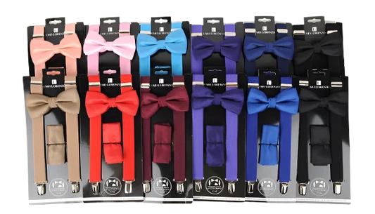 all colors suspenders