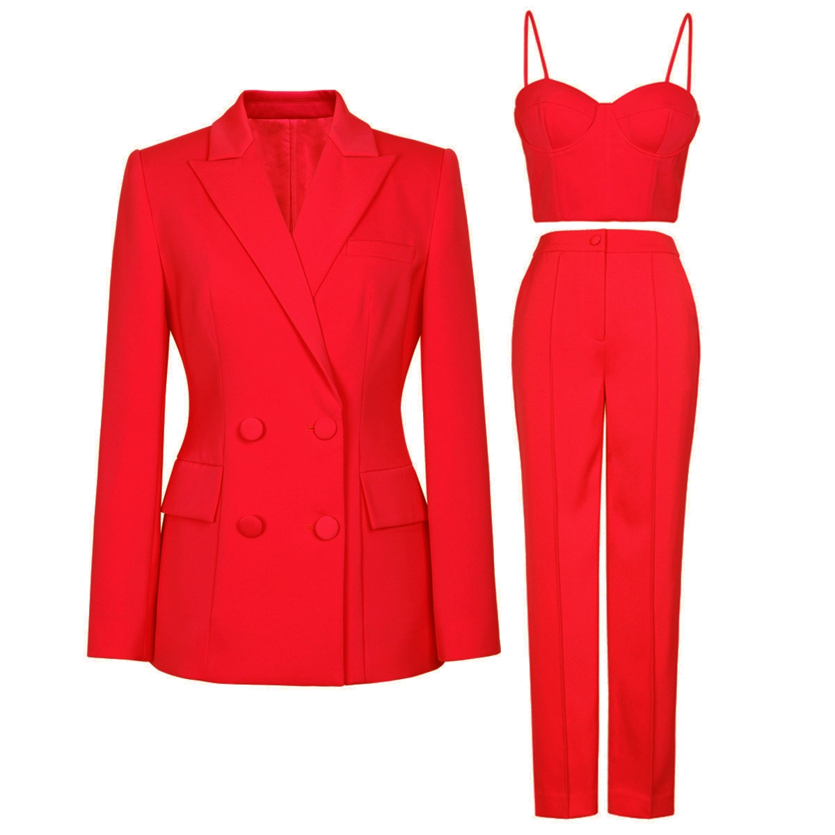 3-Piece Blazer Set Women