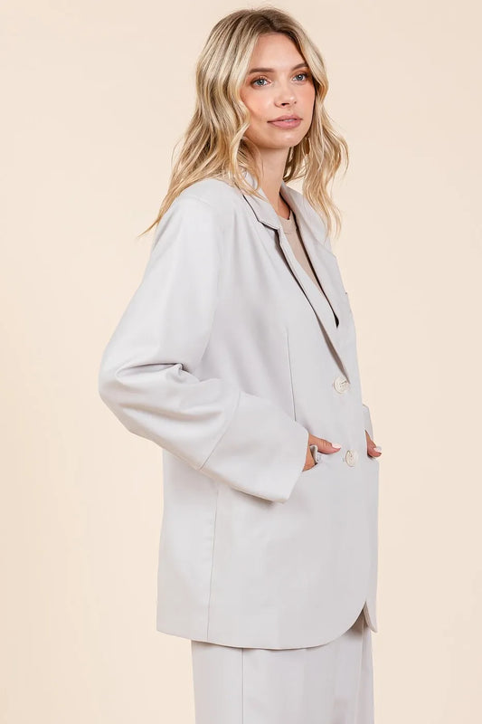Boyfriend Fit Blazer Jacket.